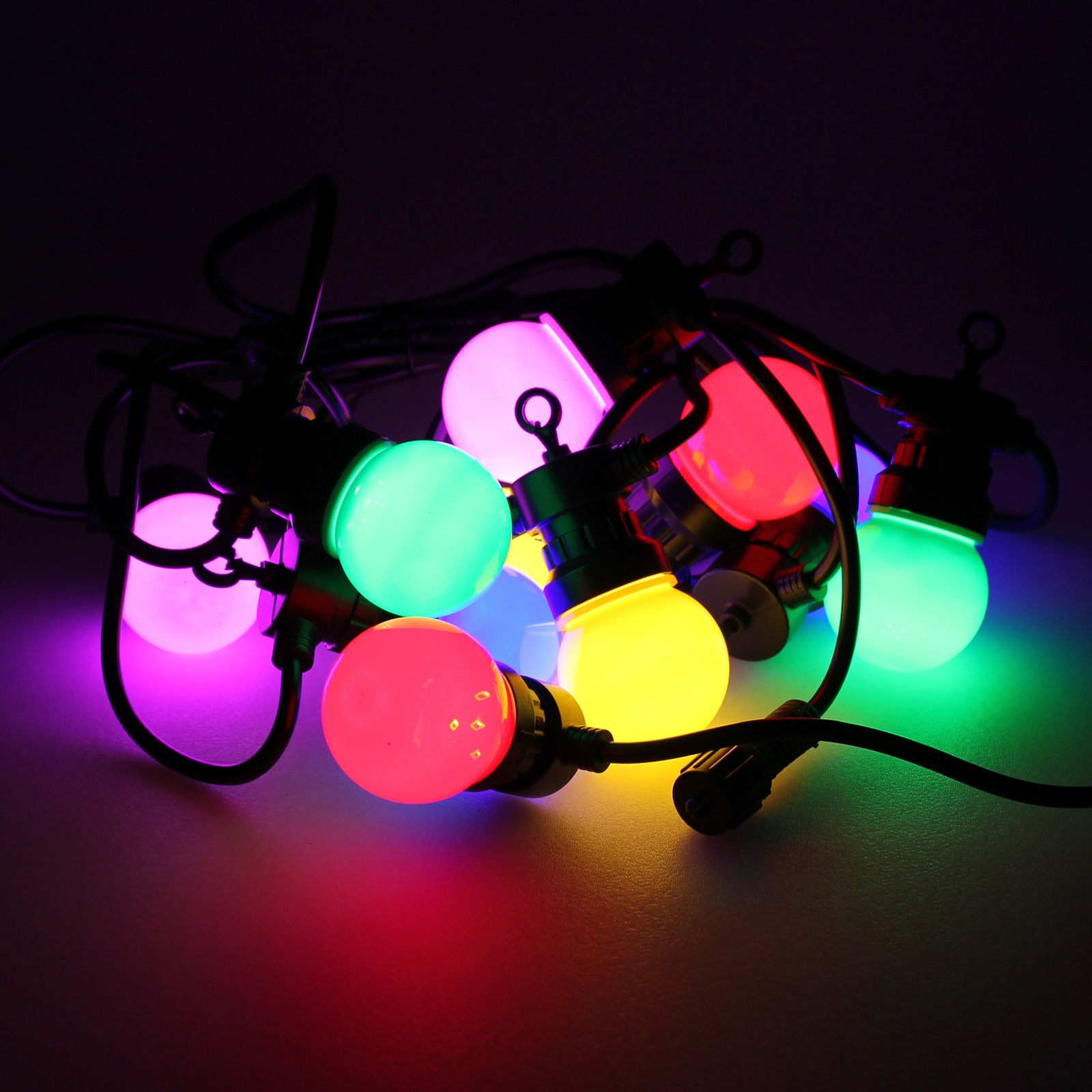 5m Connectable Festoon Lights Multicolour G50
