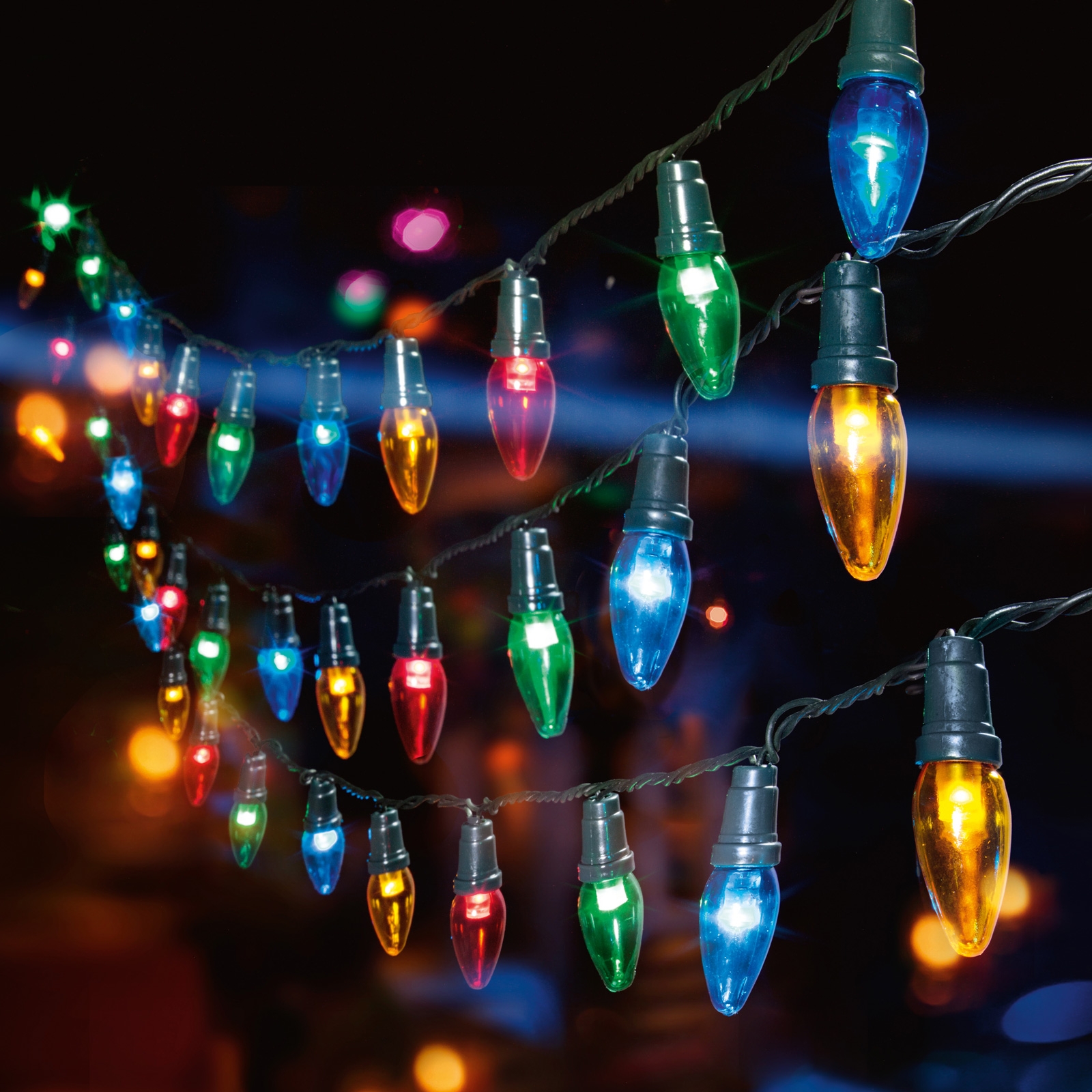 Click to view product details and reviews for 120 Multi Action Party Lights Multi Colour.