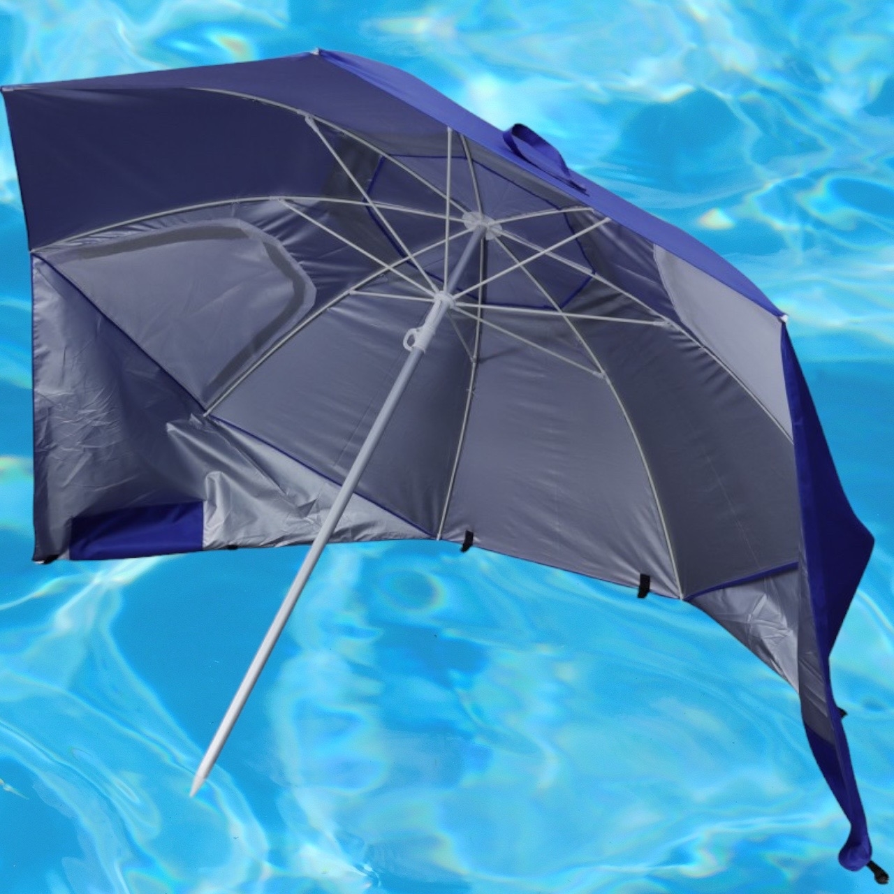 Click to view product details and reviews for 2 In 1 Parasol And Windbreaker.
