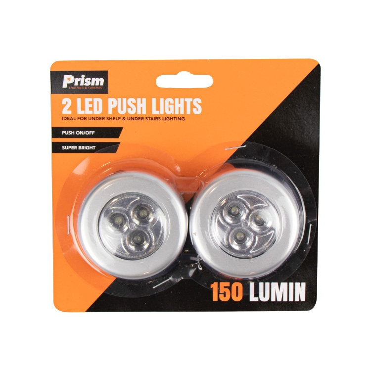 Click to view product details and reviews for Two Led Push Lights.