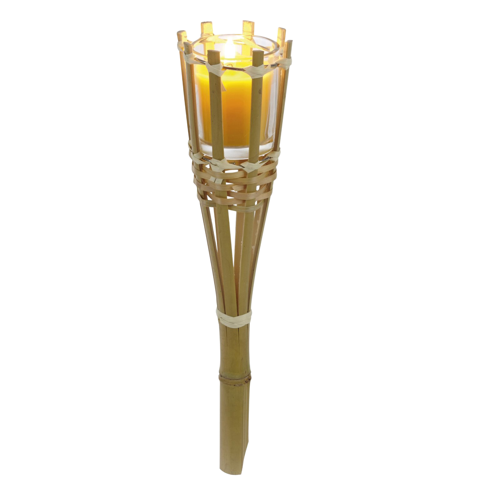 Bamboo garden torch