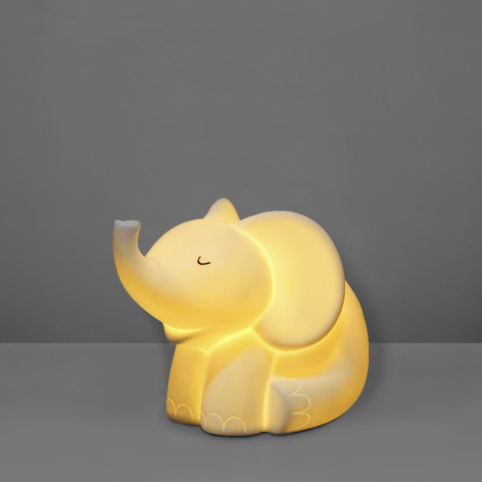 Click to view product details and reviews for 3d Porcelain Lamp Baby Elephant.