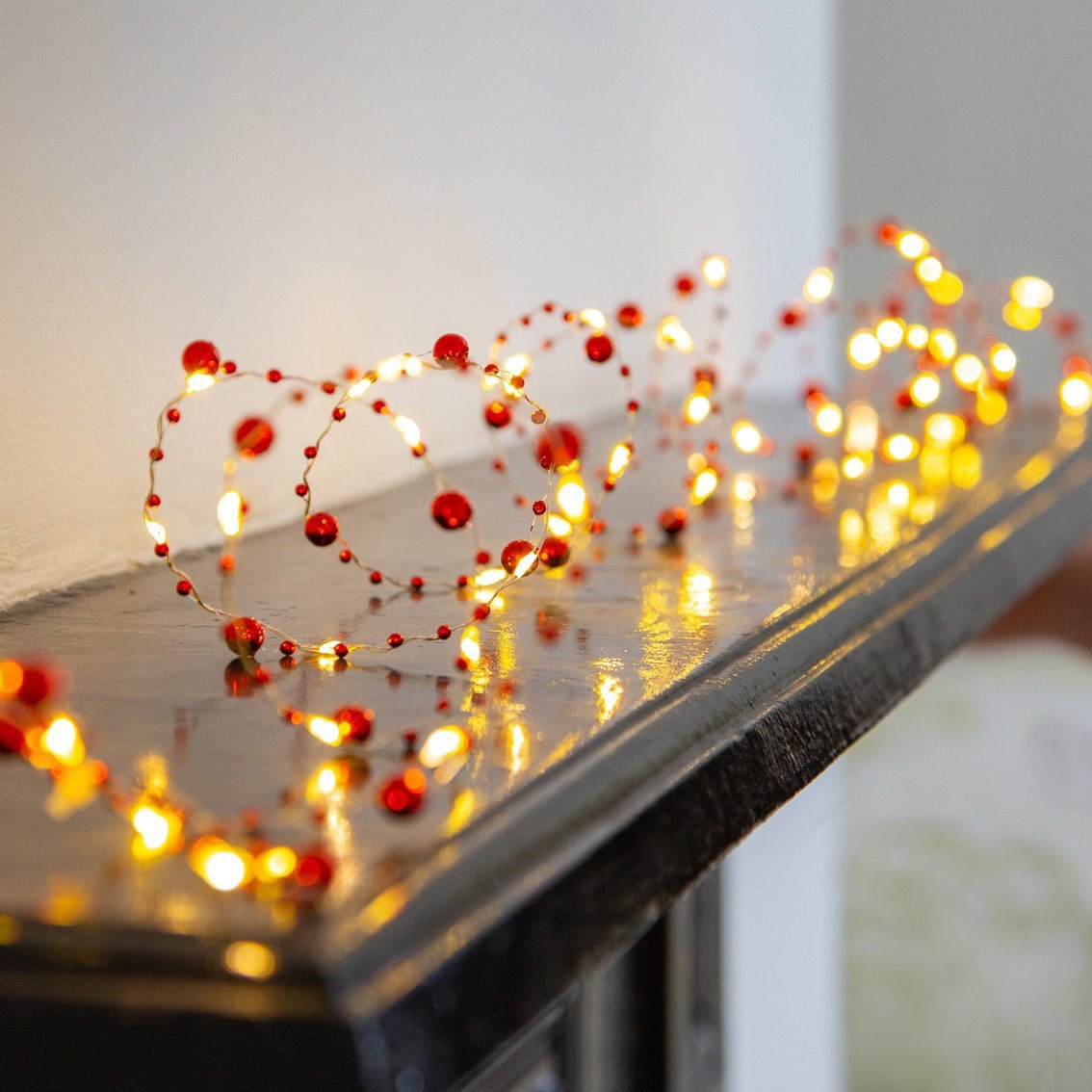 Click to view product details and reviews for 3m Red Berry String Lights Battery Operated.