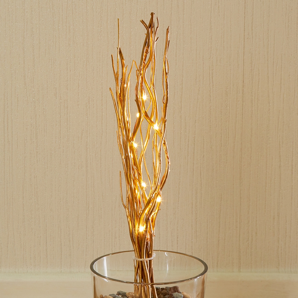 Click to view product details and reviews for 40cm Battery Twig Light Gold.