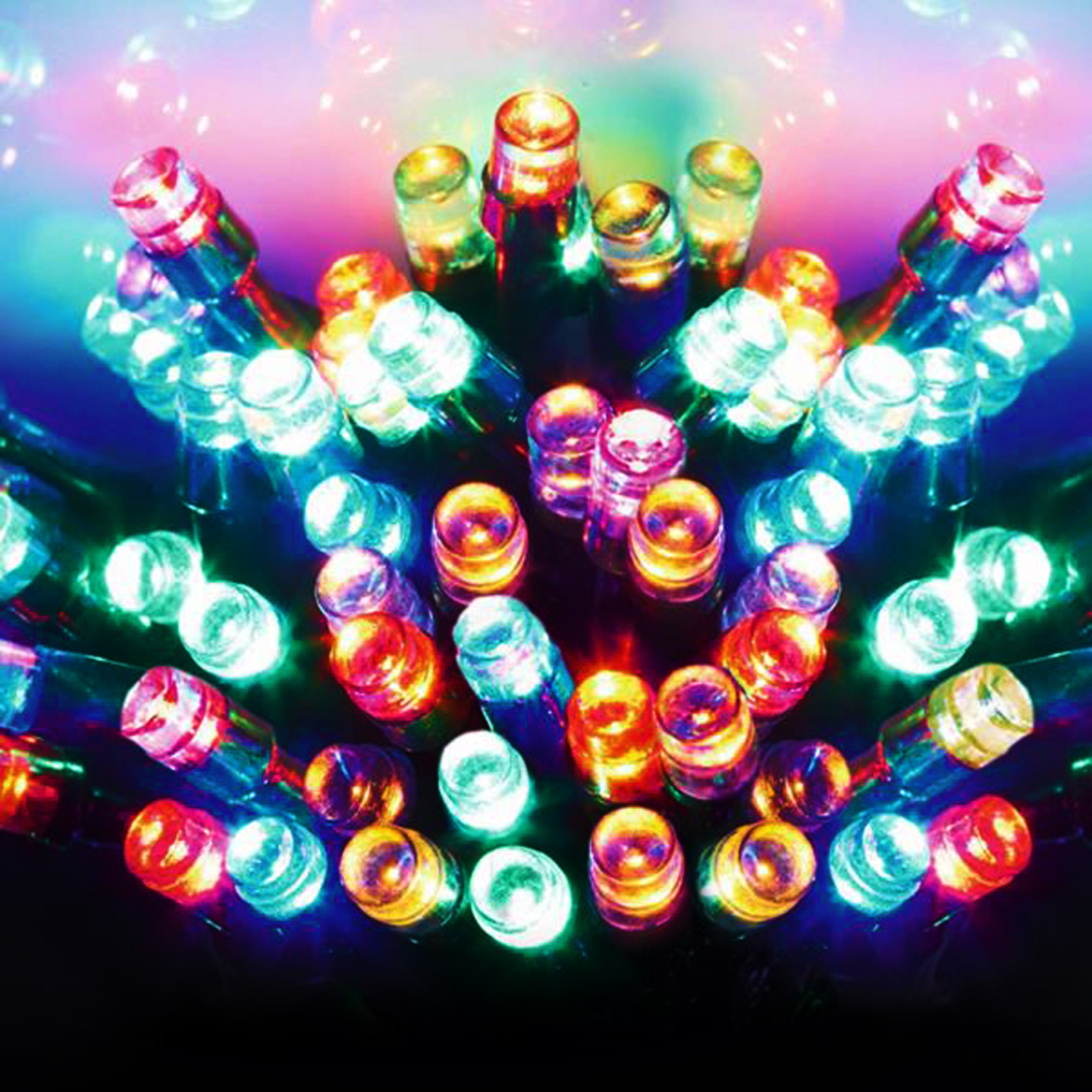 Click to view product details and reviews for 600 Outdoor Timer Lights Multcolour Battery Operated.