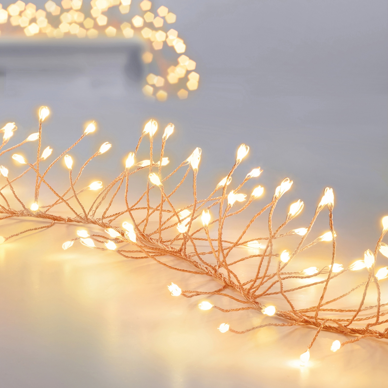 Click to view product details and reviews for Warm White Ultrabrights Garland 860 Leds 54m.