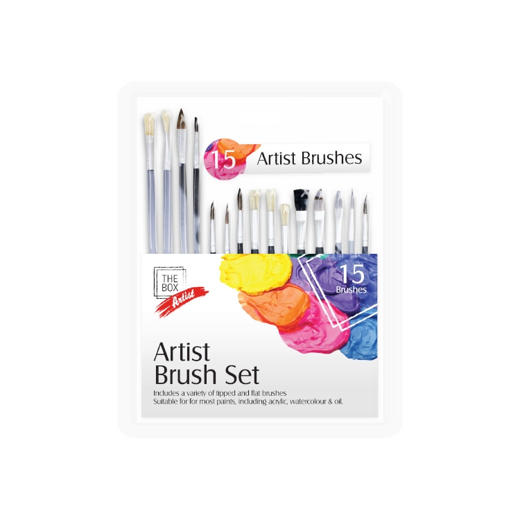 Artist Brush Set 15 Pack