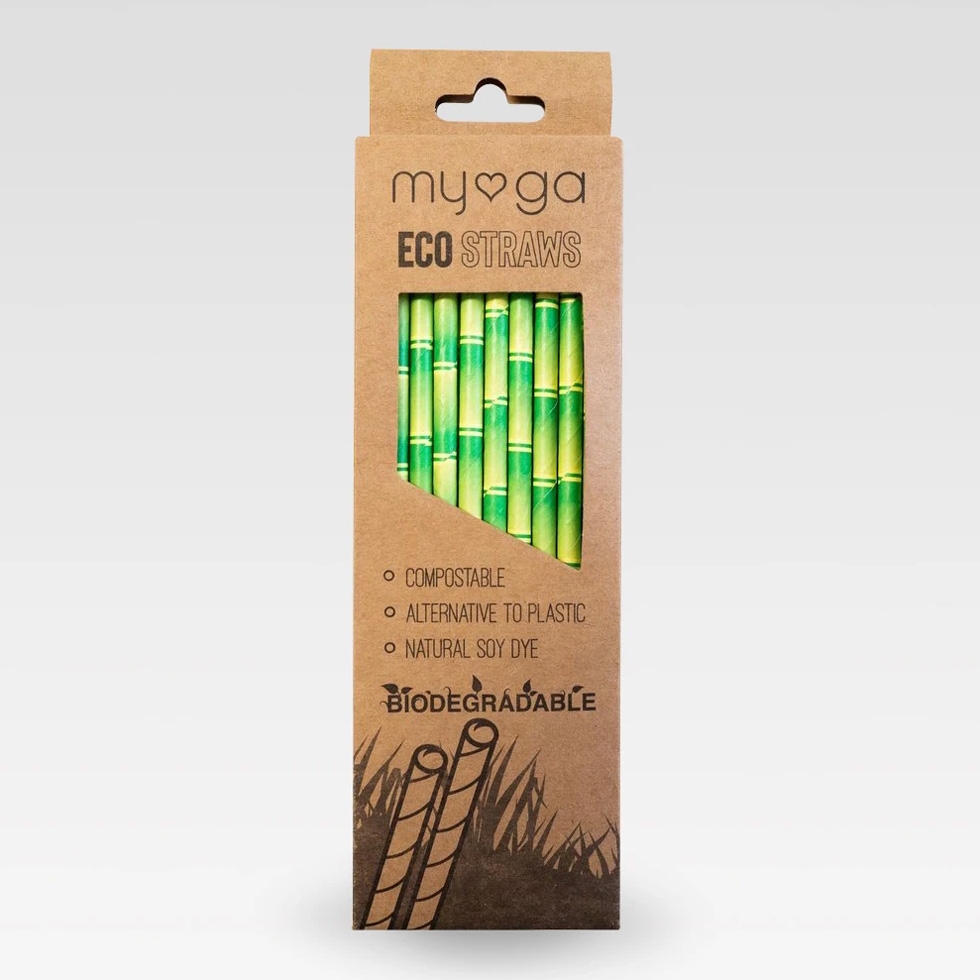 Click to view product details and reviews for Bamboo Print Paper Eco Straws 20 Pack.
