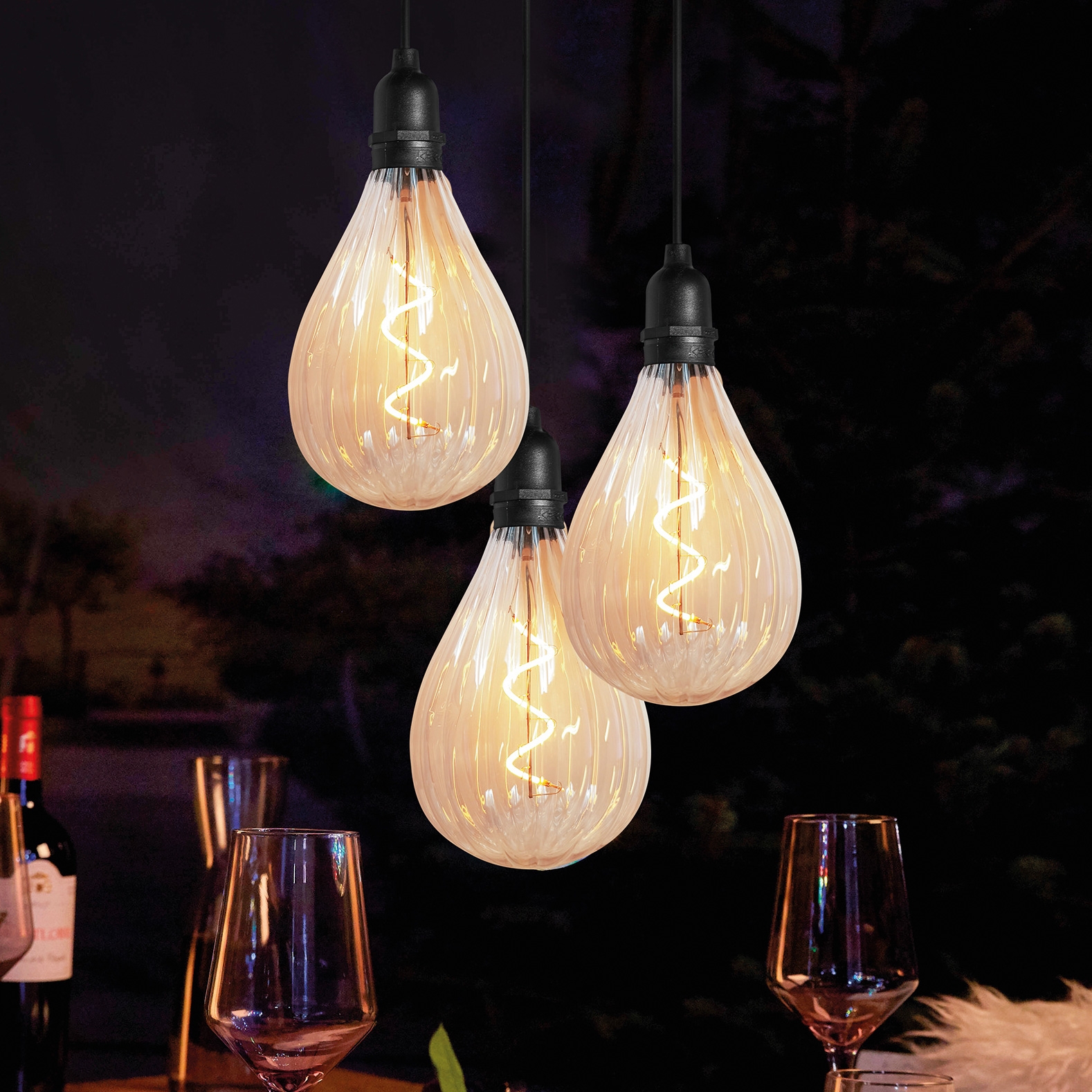 Click to view product details and reviews for Outdoor Galaxy Garden Chandelier Battery Operated.