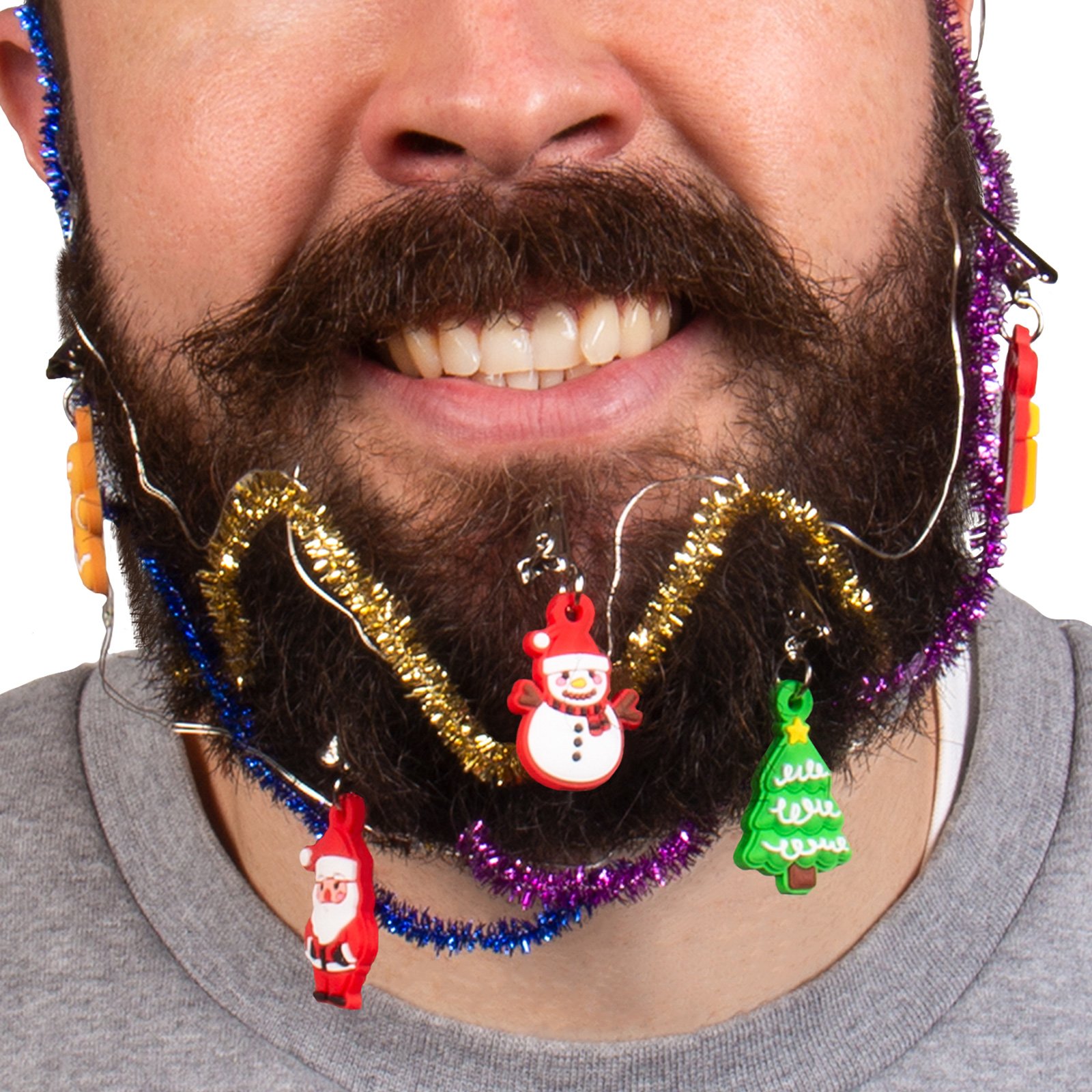 Click to view product details and reviews for Christmas Beard Decorations And Fairy Lights.