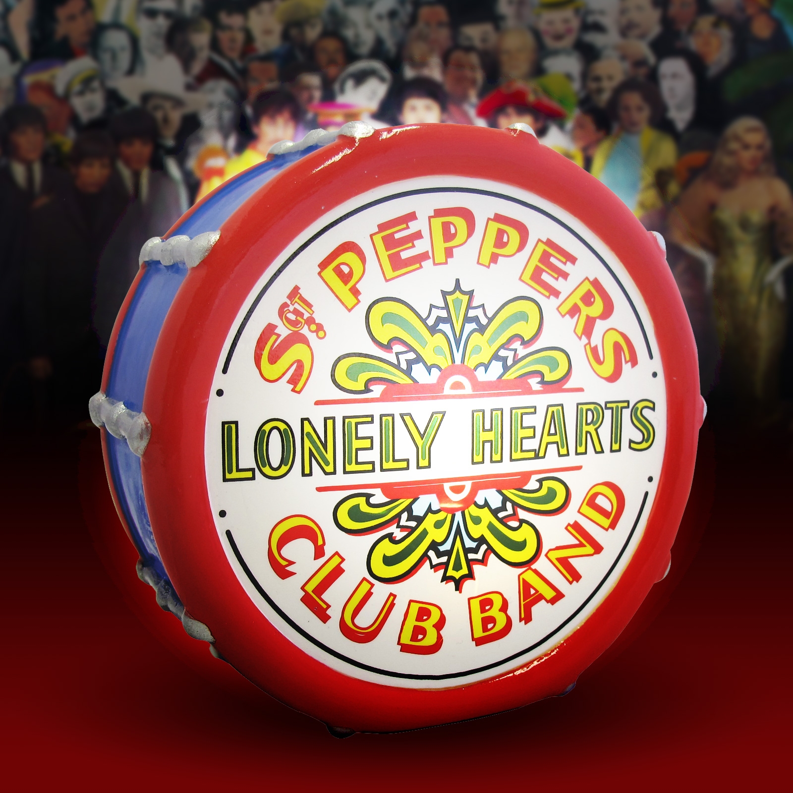 Click to view product details and reviews for The Beatles Sgt Pepper Led Drum.