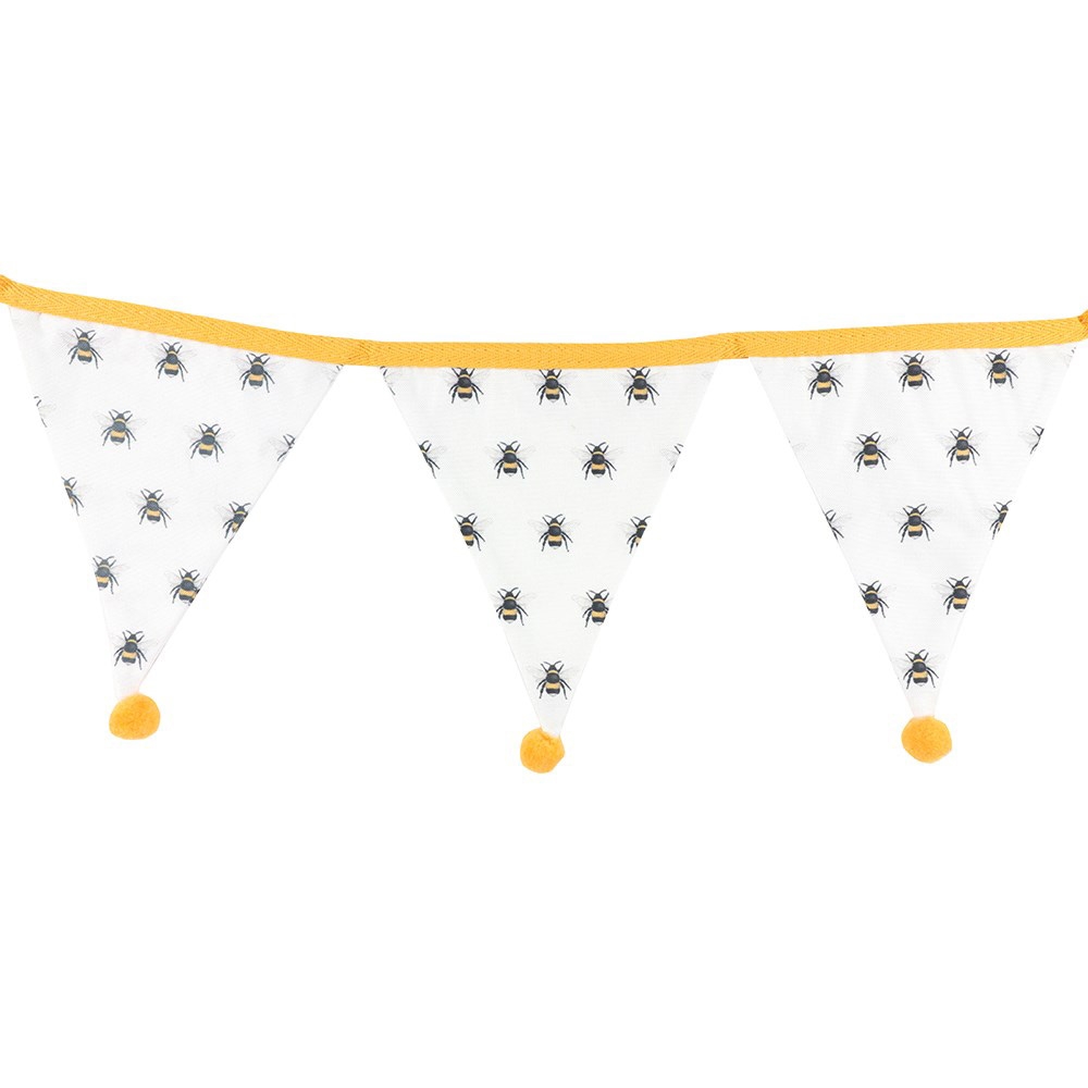 Click to view product details and reviews for Bee Print Fabric Bunting.
