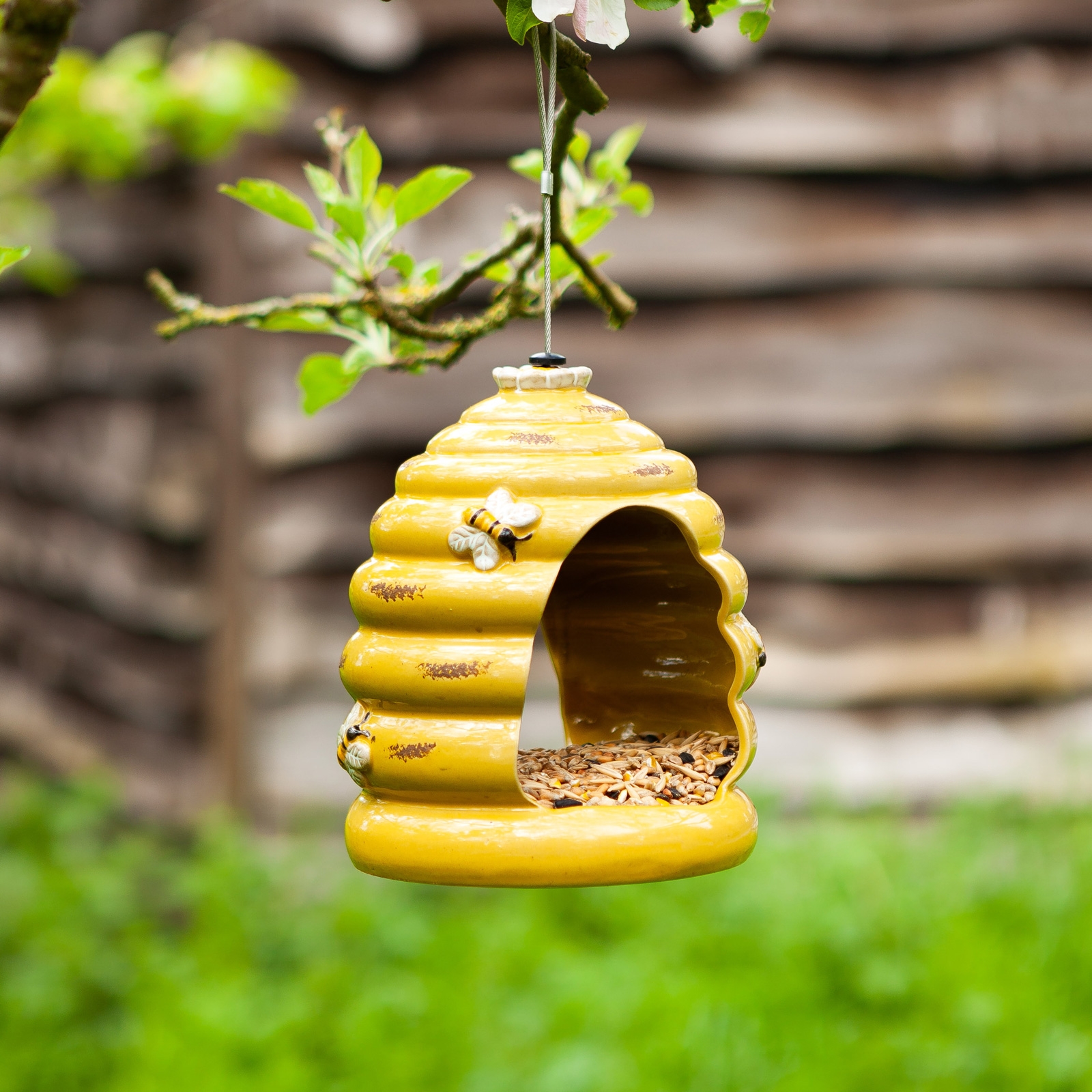Click to view product details and reviews for Beehive Bird Feeder.