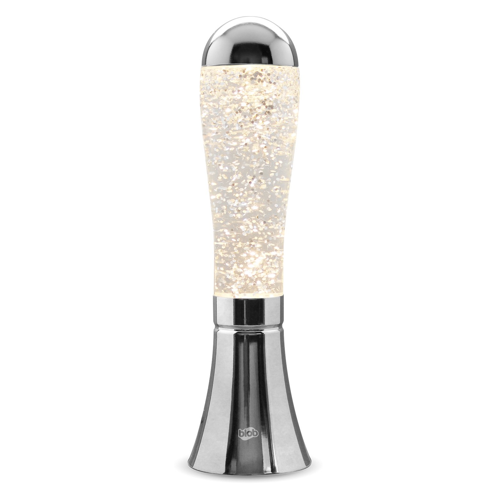 Image of BIG BLOB Blob Lamps Silver Glitter Lamp