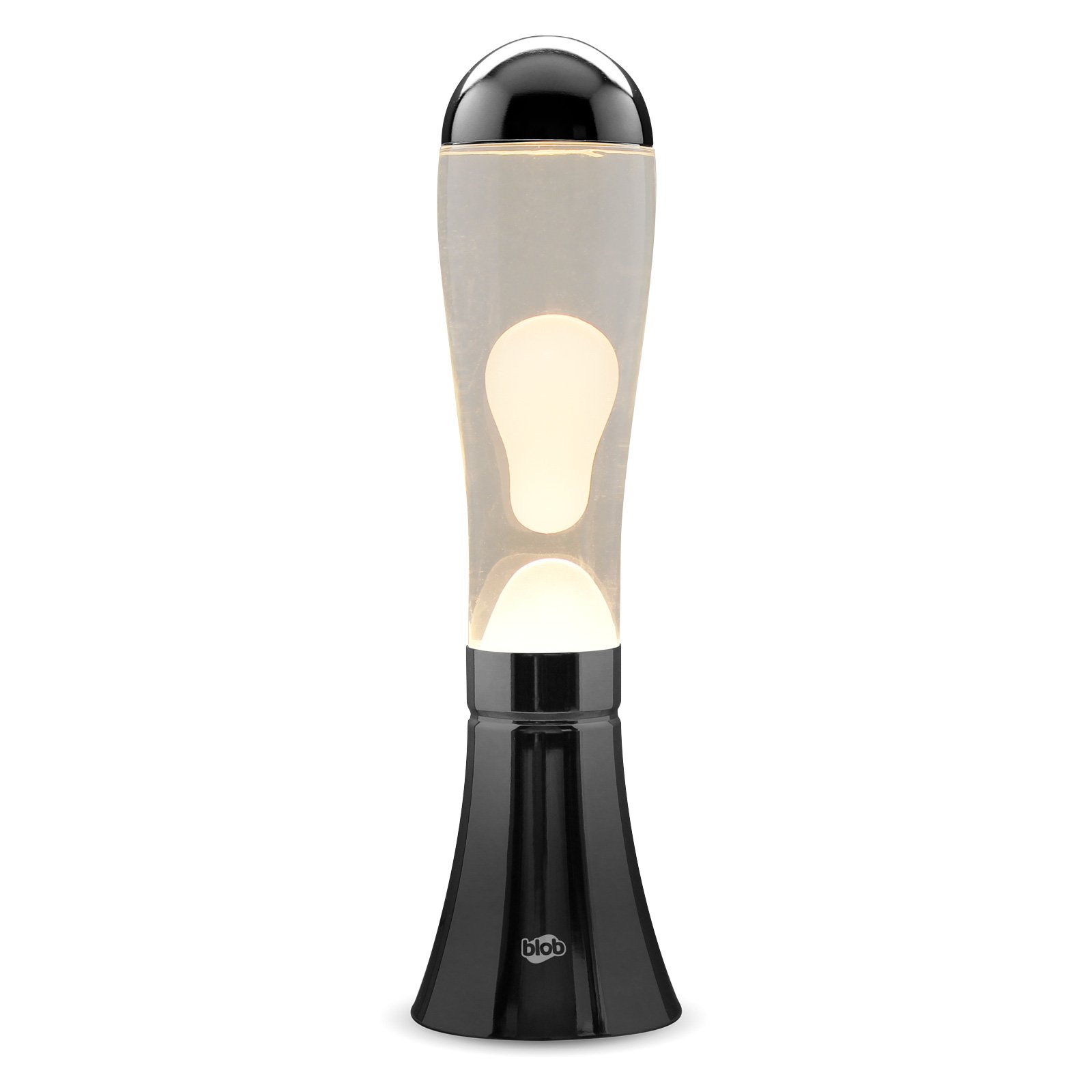Click to view product details and reviews for Big Blob Blob Lamps Lava Lamp Gloss Black Base White Clear.