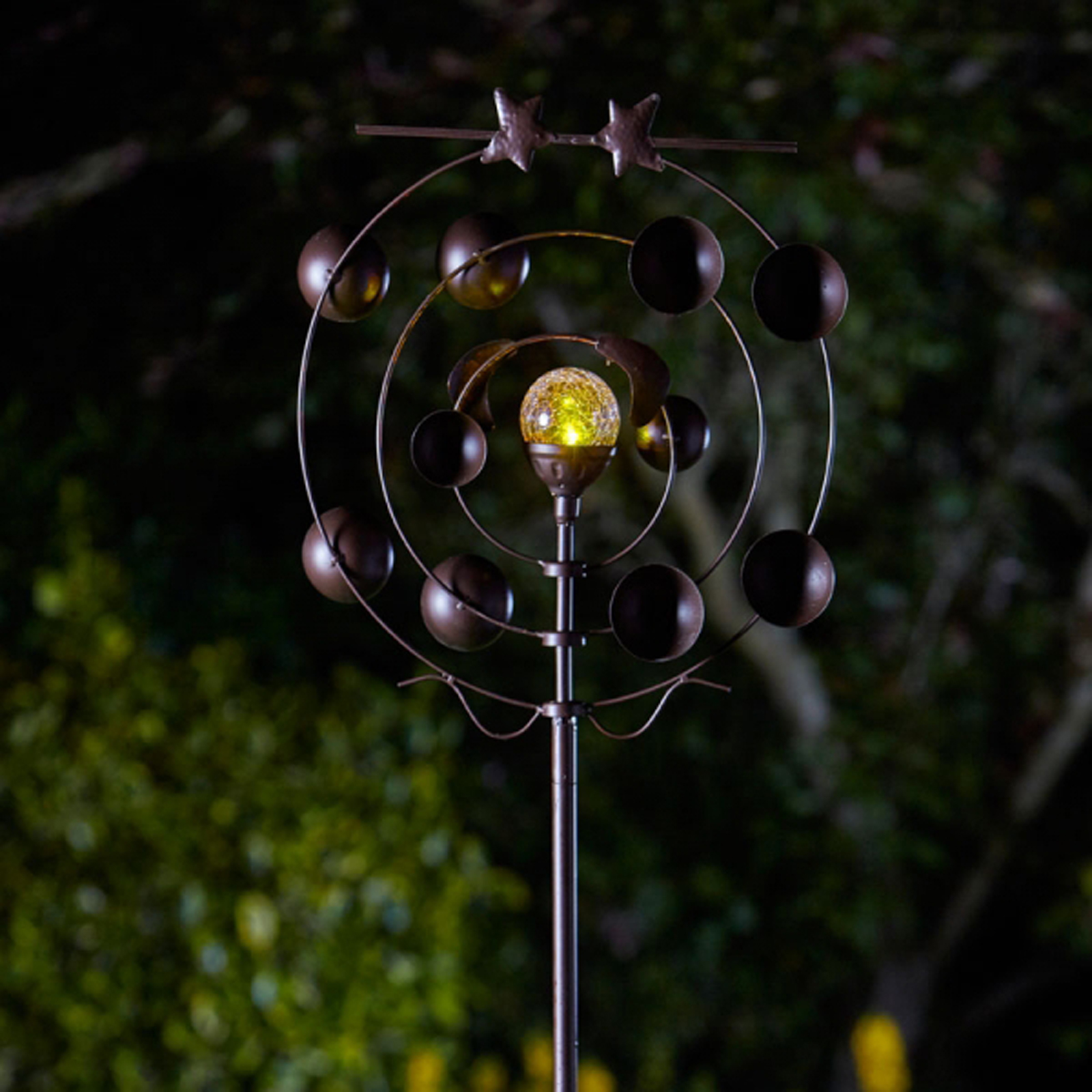 Click to view product details and reviews for Boreas Wind Spinner With Solar Ball.