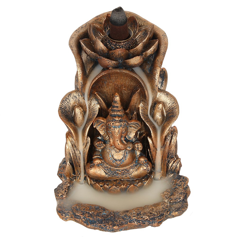 Click to view product details and reviews for Bronze Ganesh Backflow Burner.
