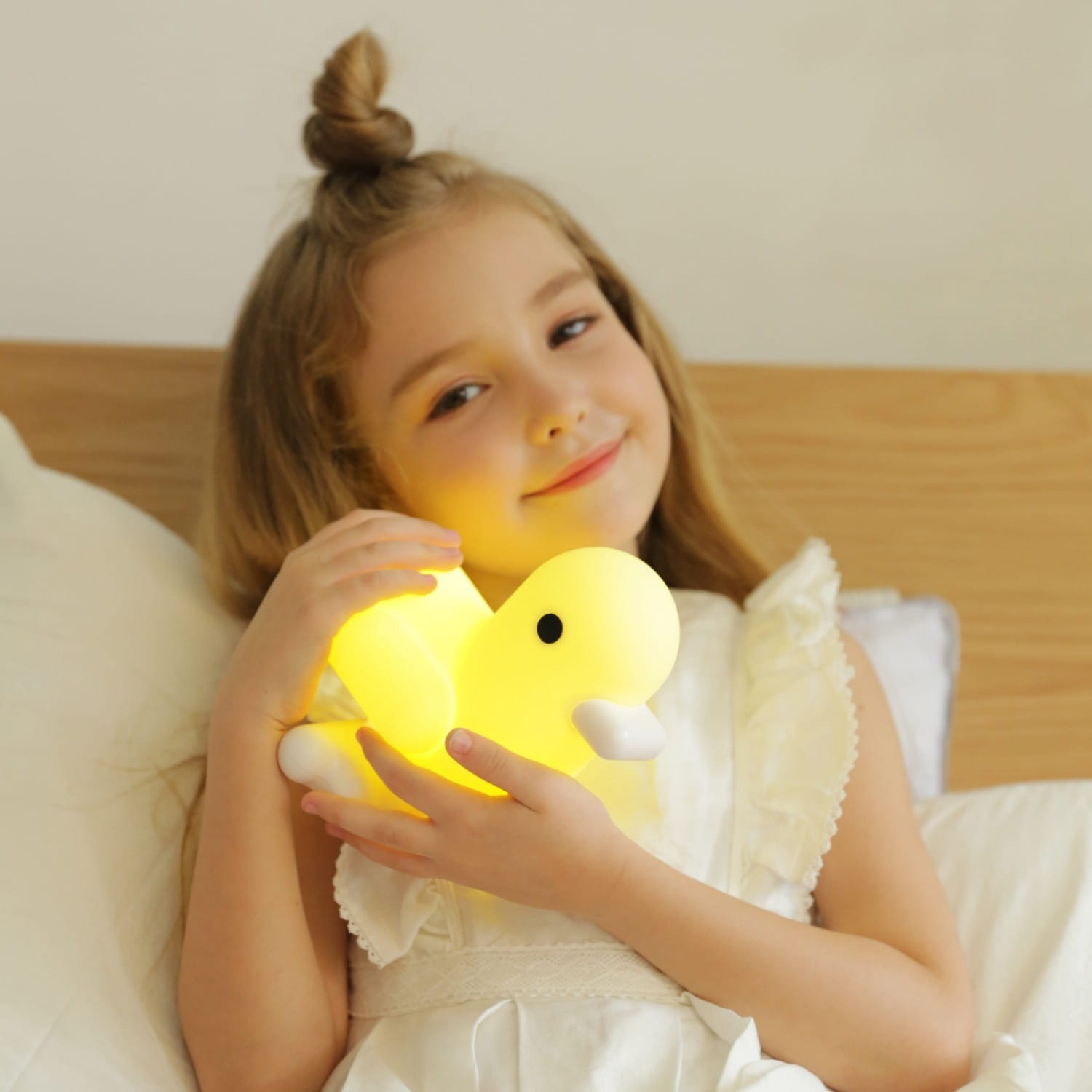 Click to view product details and reviews for Canar The Duck Super Soft Silicone Night Light.