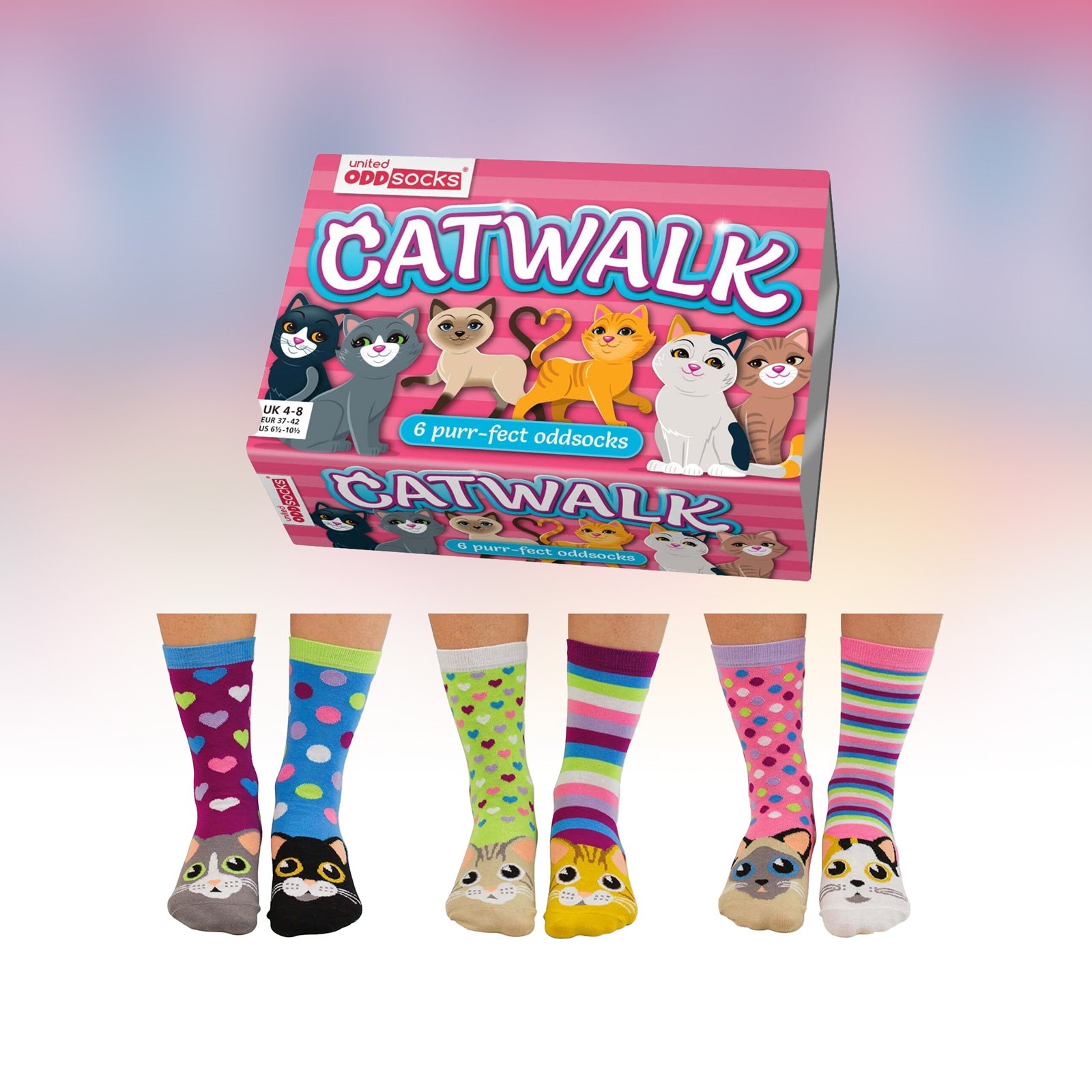 Catwalk Odd Socks 6 Pack