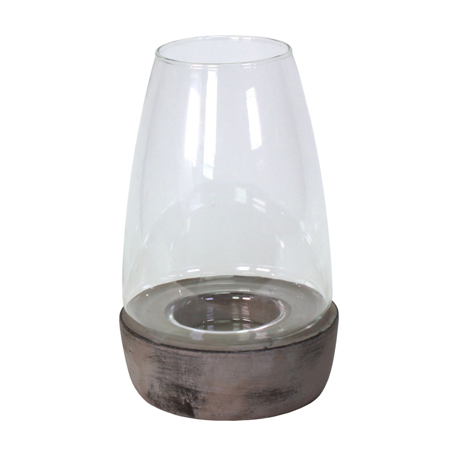 Click to view product details and reviews for Ceramic And Glass Candle Holder.