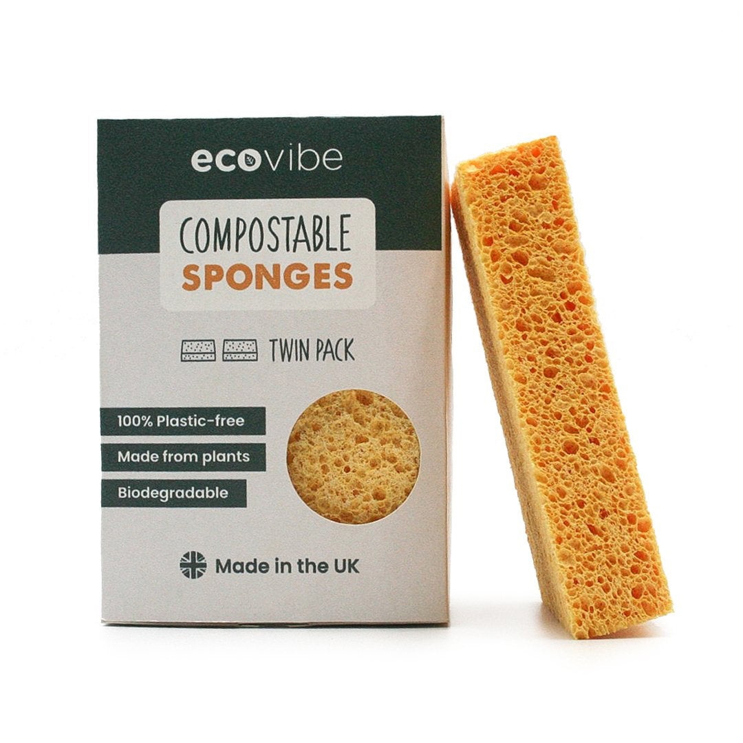 Click to view product details and reviews for Compostable Sponges Twin Pack.