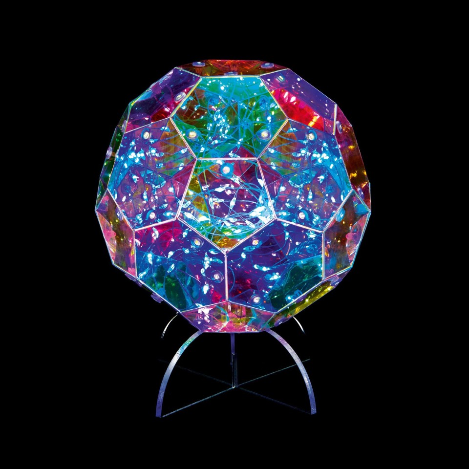  Iridescent Dreamlight Ball Table or Hanging Lamp 15cm