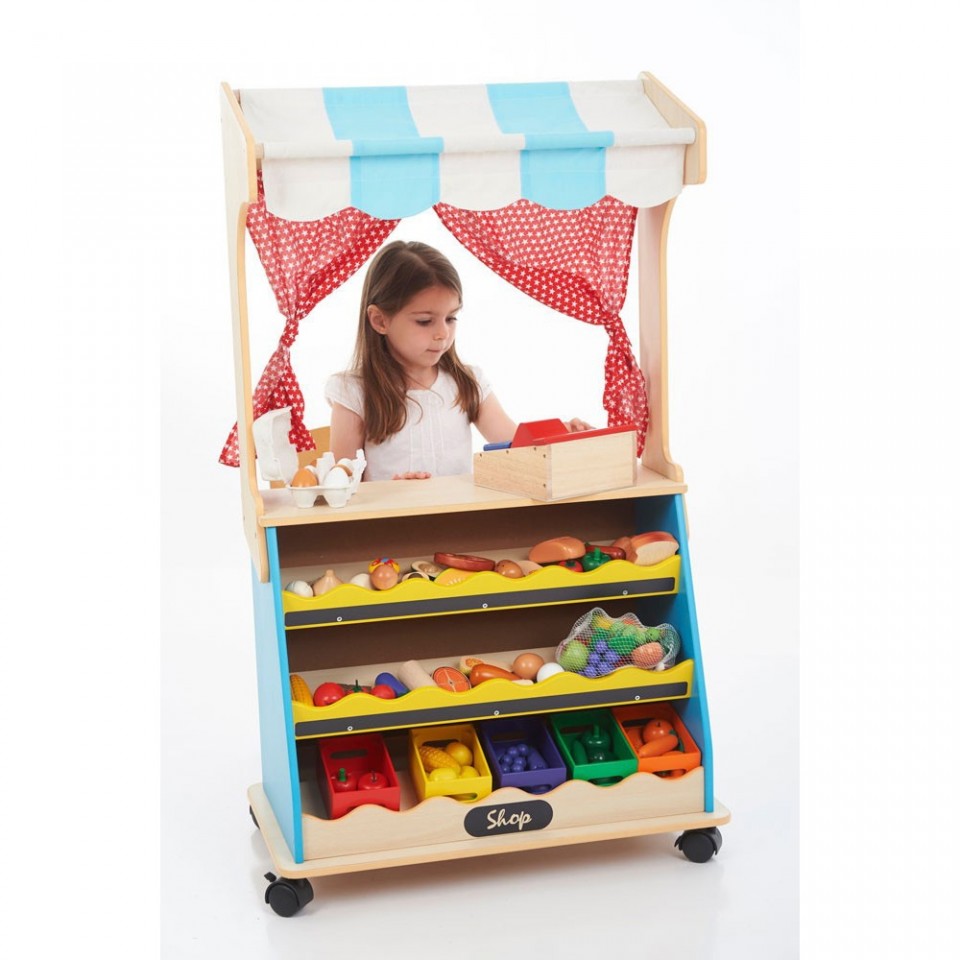  2 in 1 Play Shop & Theatre