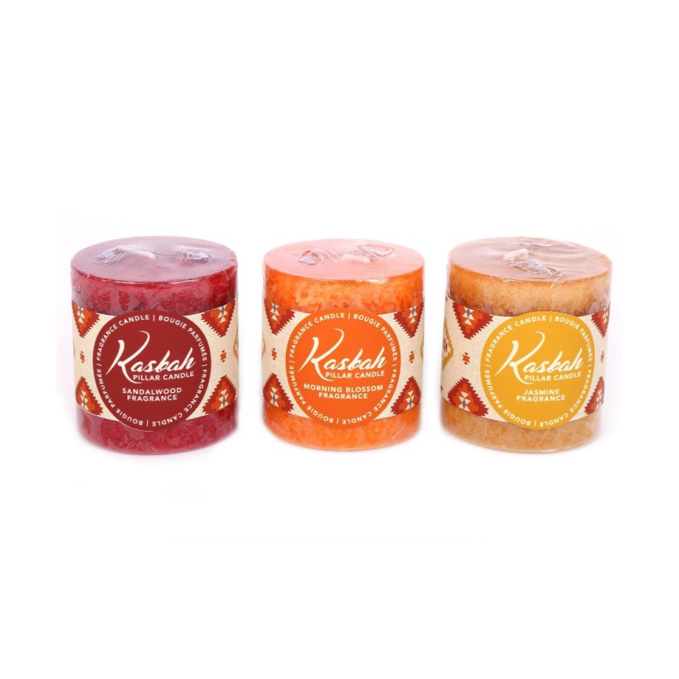  3 x Kasbah Scented Candles