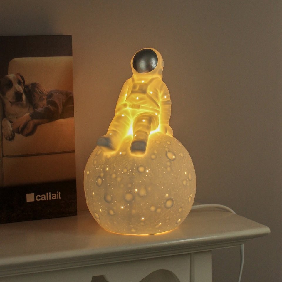  3D Ceramic Astronaut Lamp