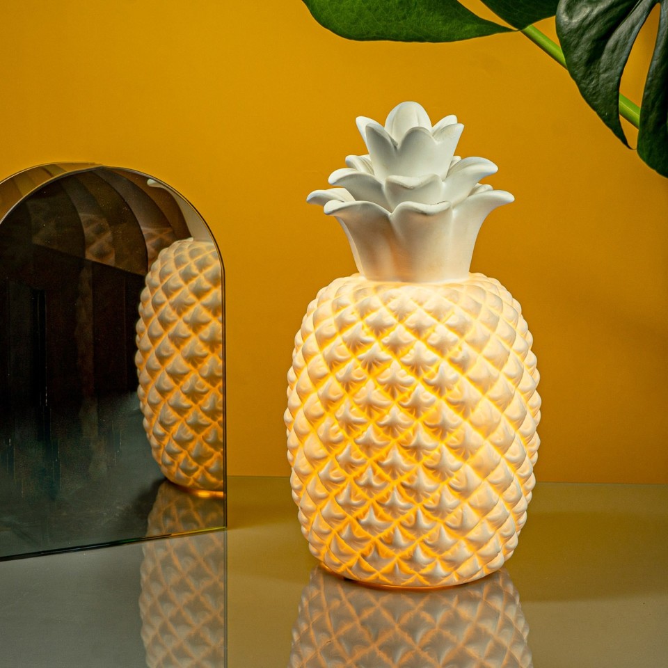  3D Ceramic Lamp Pineapple