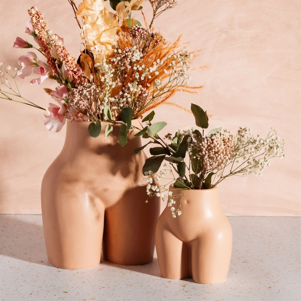 Peach Body Vases
