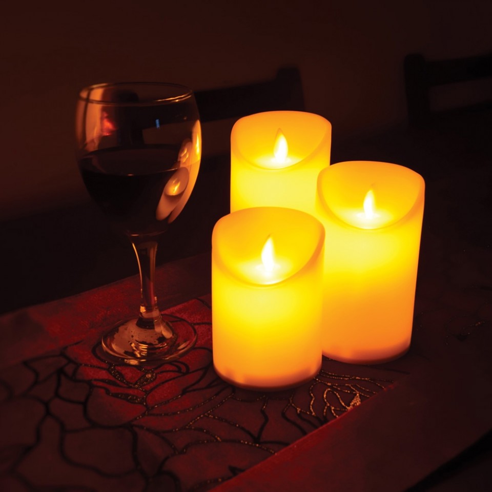 Dancing Flame LED Candles Set of
