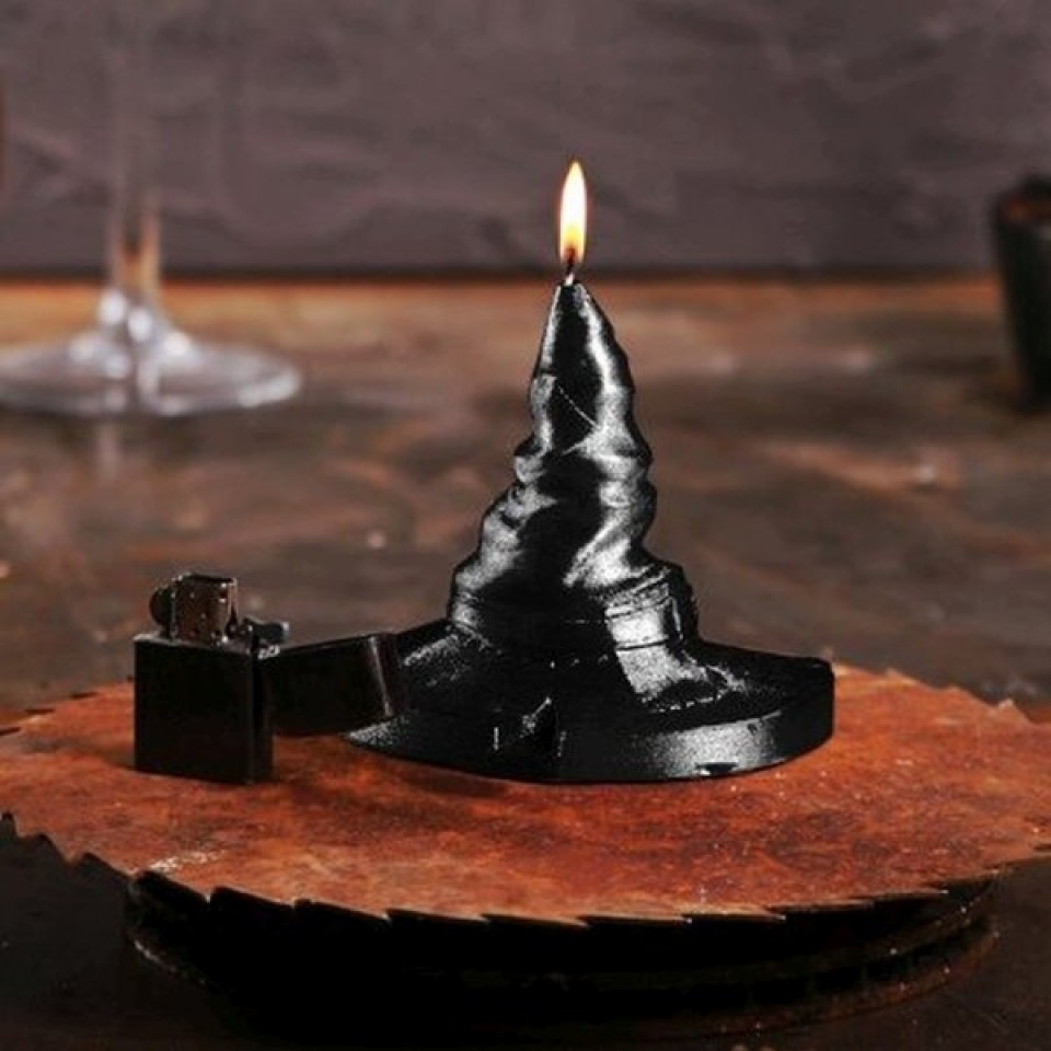  Halloween Witches Hat Candle