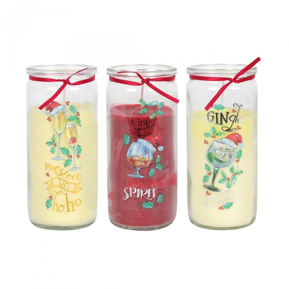  Christmas Tipples Fragranced Candle