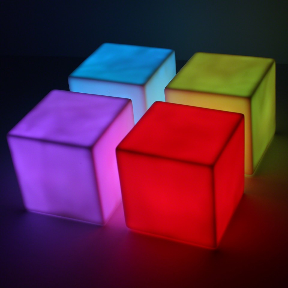  Colour Change Mood Blocks (4 Pack)