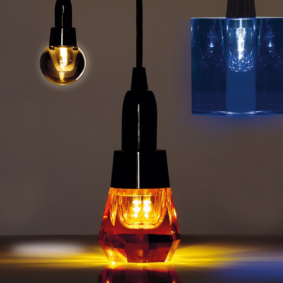  Seletti Real Crystal LED Light Bulbs