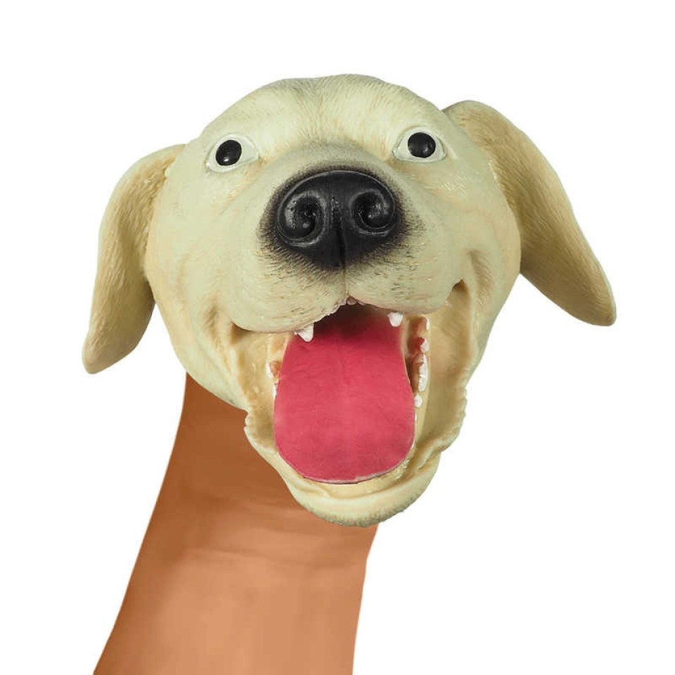  Dog Hand Puppet - Super Stretchy Tongue