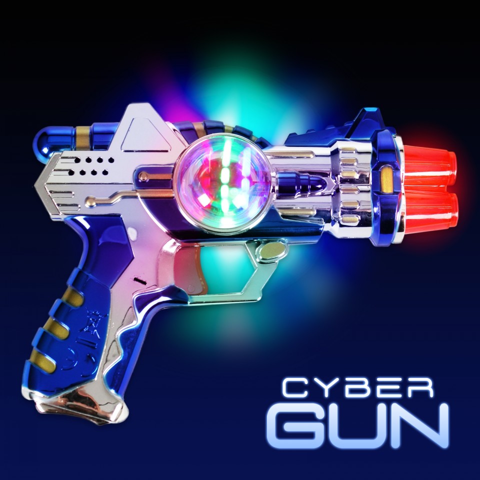  Light Up Cyber Gun