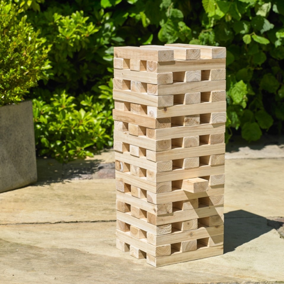  Giant Wooden Tower Game