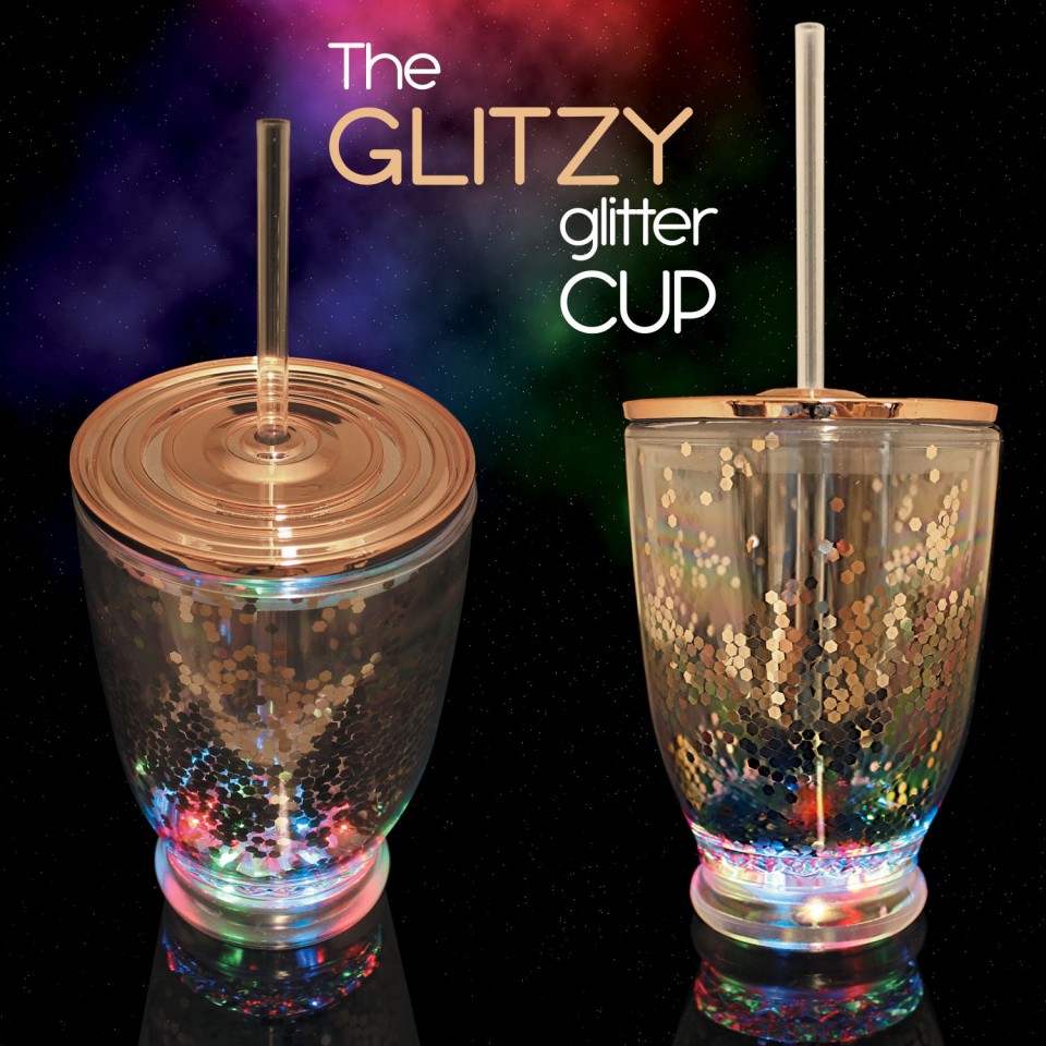  Glitzy Glitter Party Cup