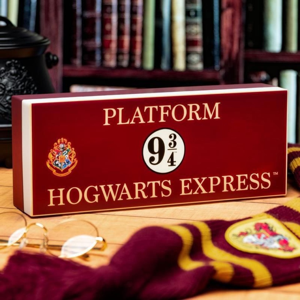 Unlit Hogwarts Express Harry Potter Lamp - USB or Battery