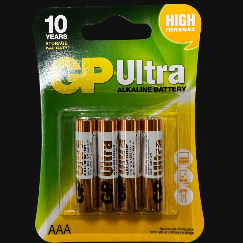  Batteries AAA (4 pack)
