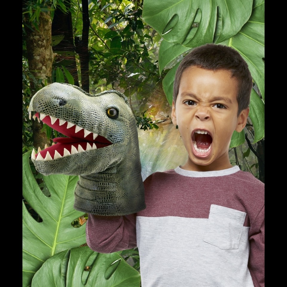  Large T-Rex Dino Hand Puppet