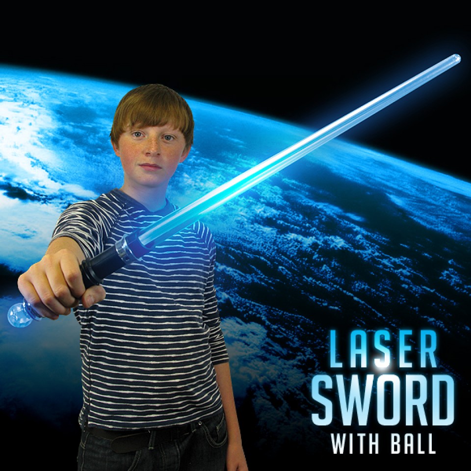  Light Up Laser Sword with Ball
