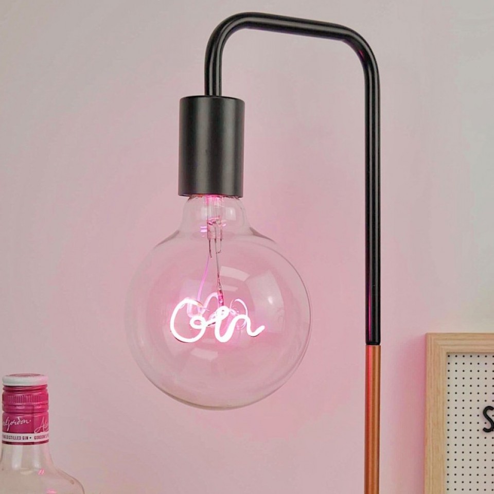  Pink Gin LED Filament Bulb