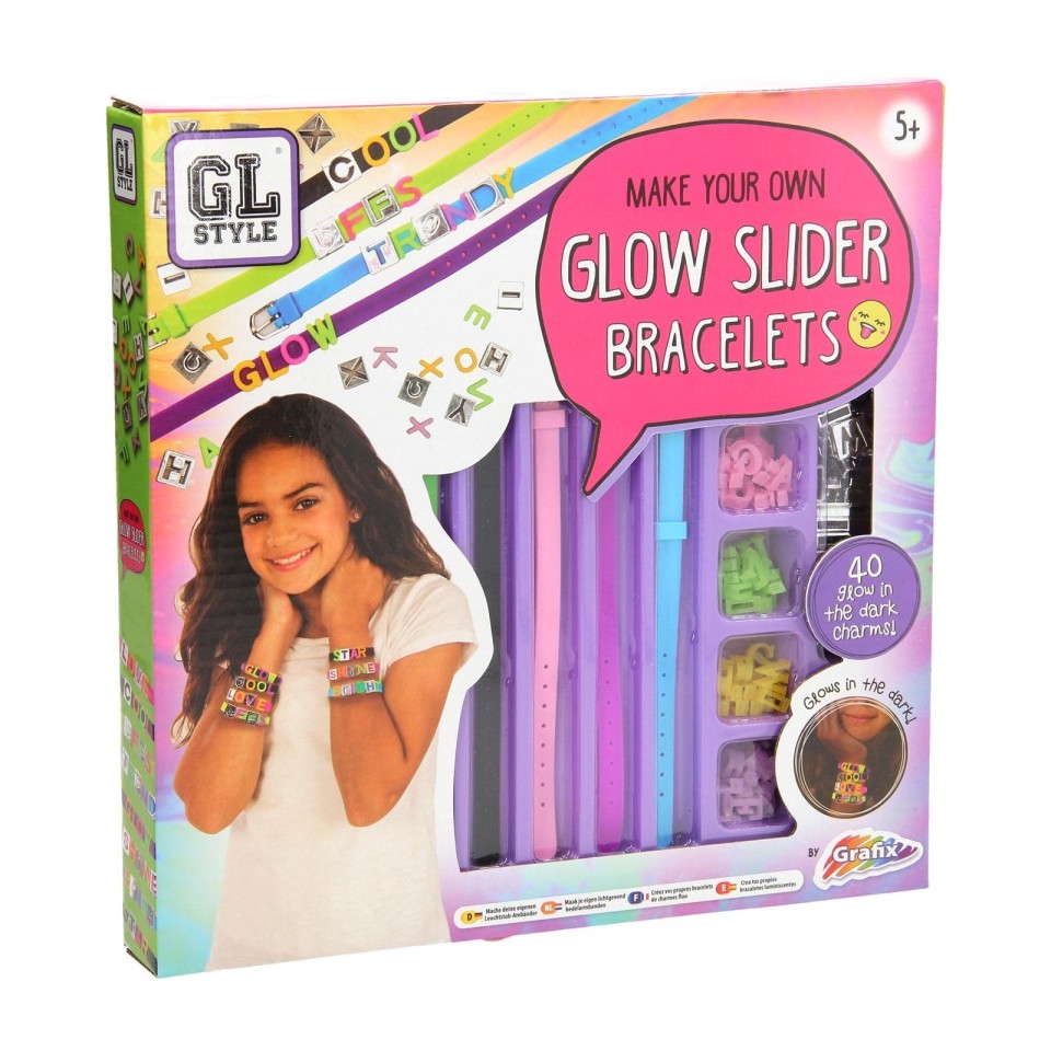  Make Your Own Glow Slider Bracelets