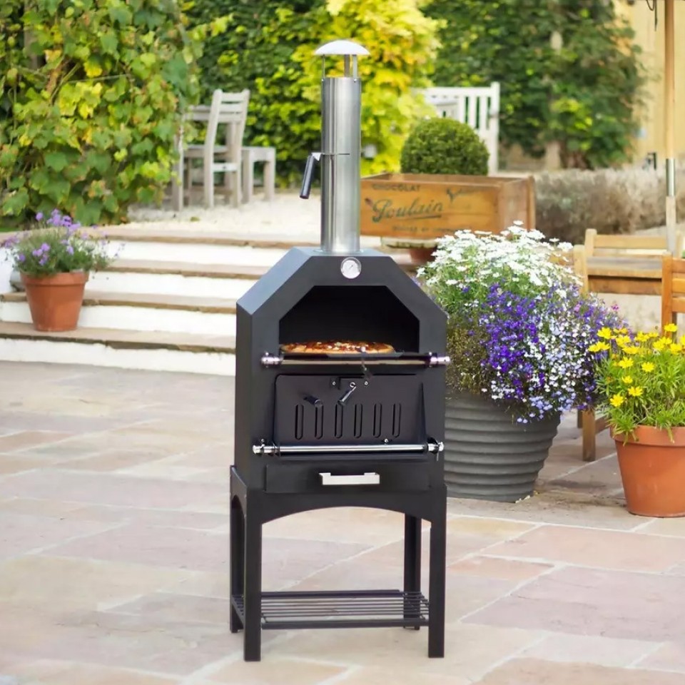  Multi-Function Pizza Oven, BBQ, and Smoker.