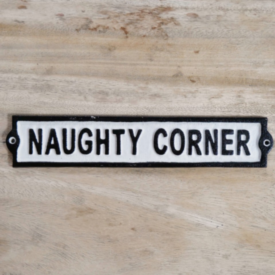  Naughty Corner Sign