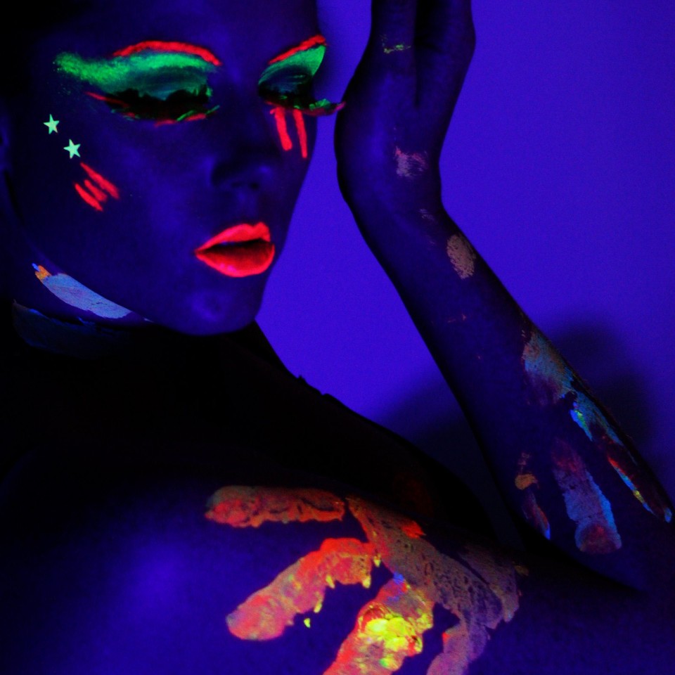Glow In The Dark Body Paint