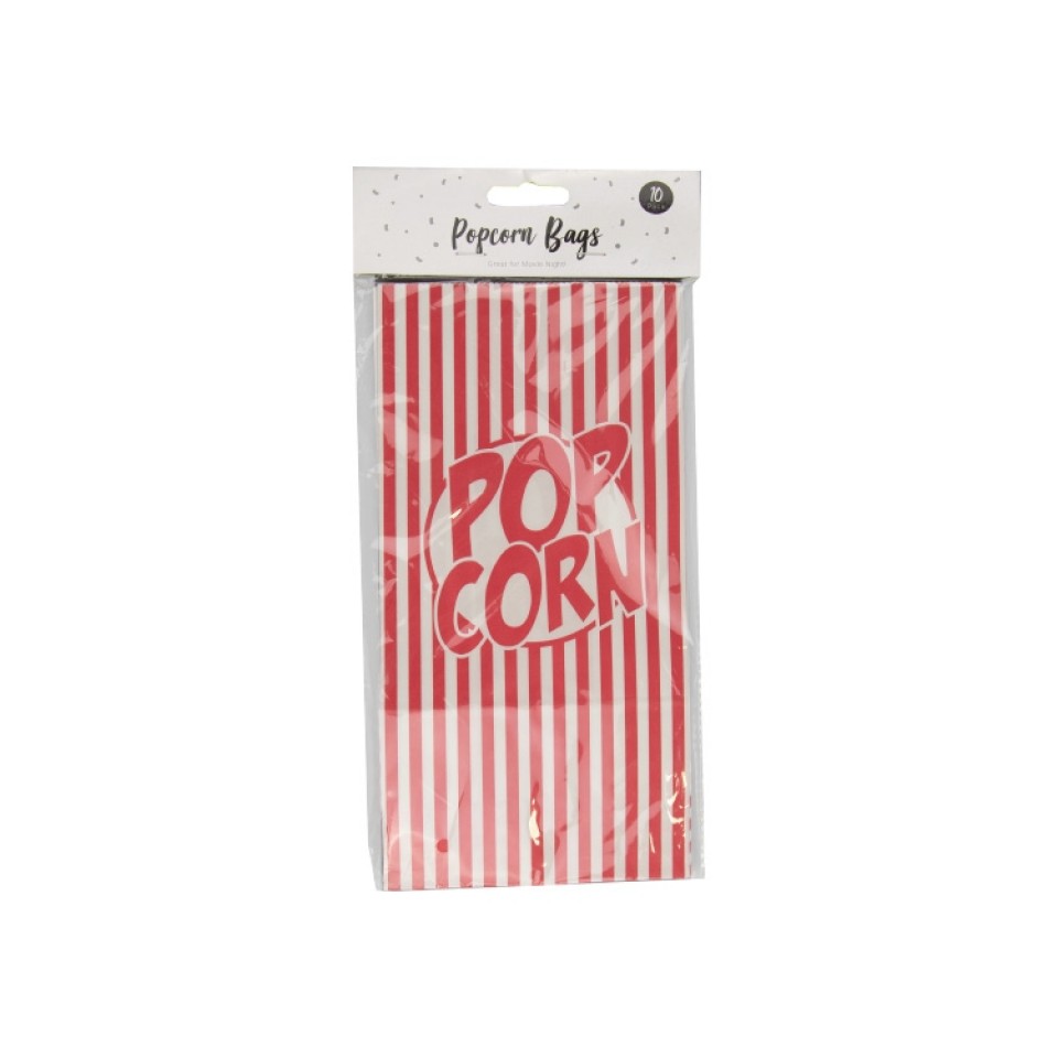  Paper Popcorn Bags (10 pack)